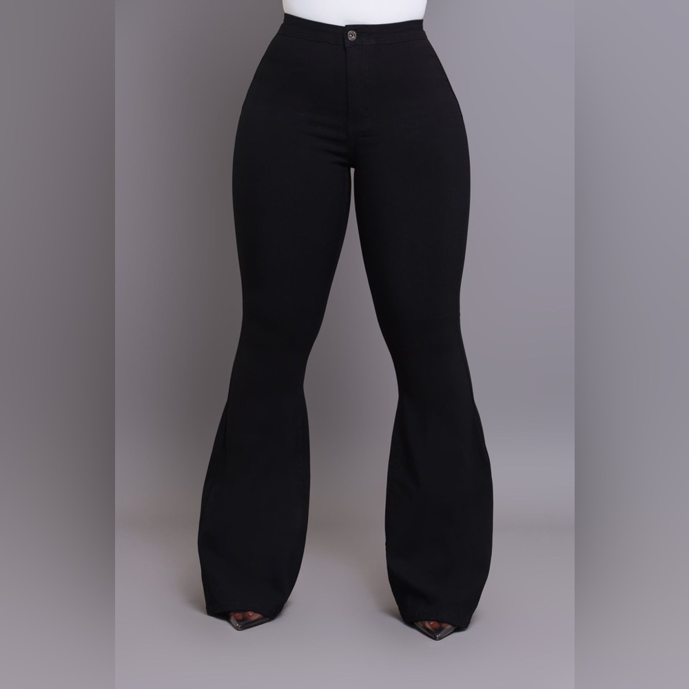 Super Swank SwankaPosh High Rose Flare Stretchy Jeans - Brand New Never Worn